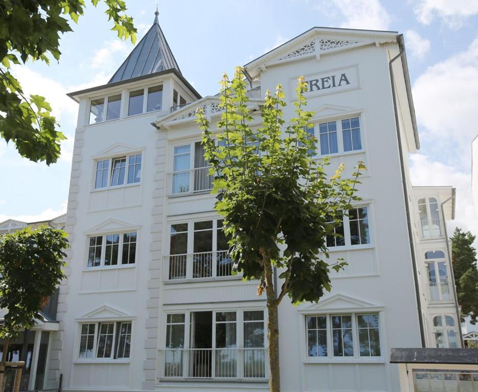 Fewo Direkt Am Strand Mit Meerblick Und Suedbalkon, Villa Freia 27, Binz Dış mekan fotoğraf