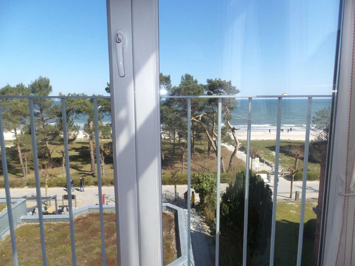 Fewo Direkt Am Strand Mit Meerblick Und Suedbalkon, Villa Freia 27, Binz Dış mekan fotoğraf